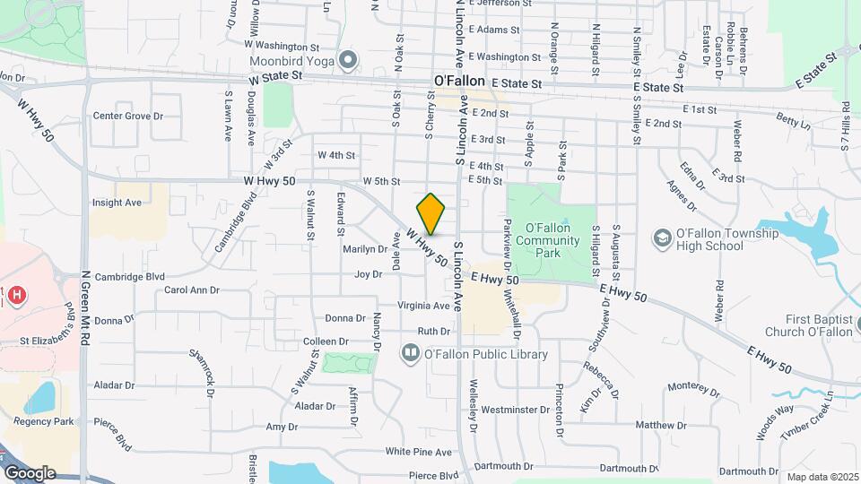 702 S Cherry St Map and Location Details