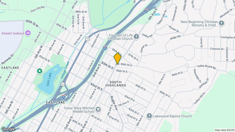 8513 4th Ave S Map and Location Details