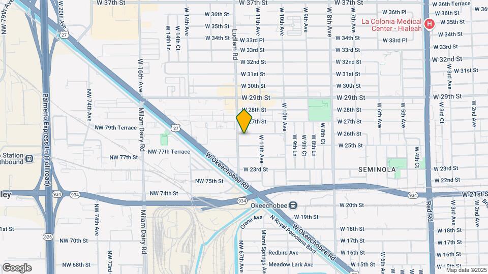 1170 W 26th St Map and Location Details