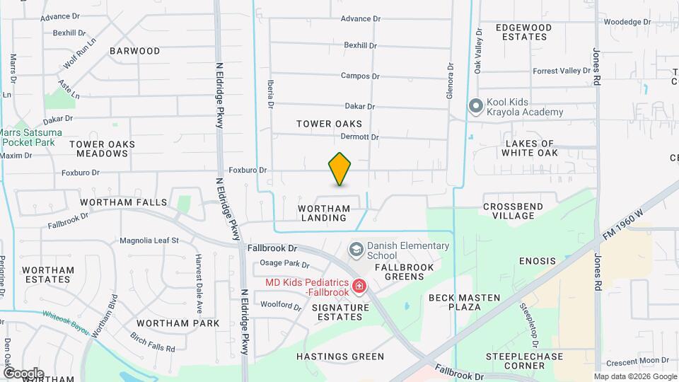 11834 Leaf Oak Dr Map and Location Details