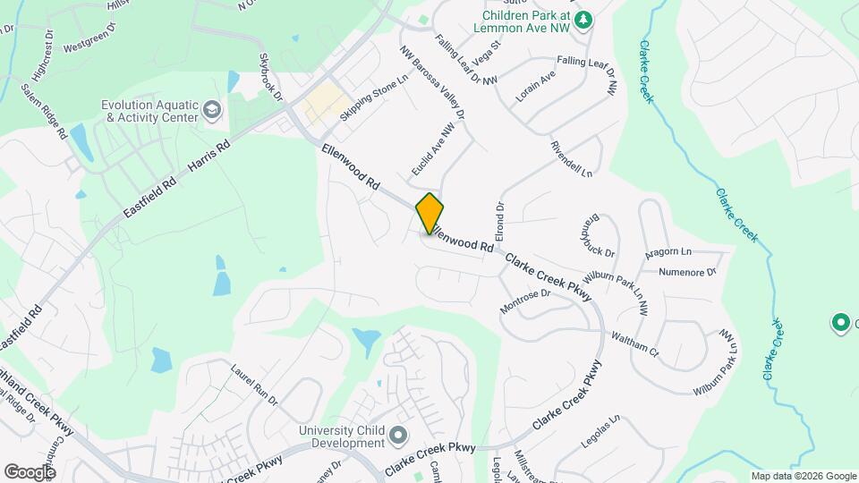 10460 Dalton Woods Ct NW Map and Location Details