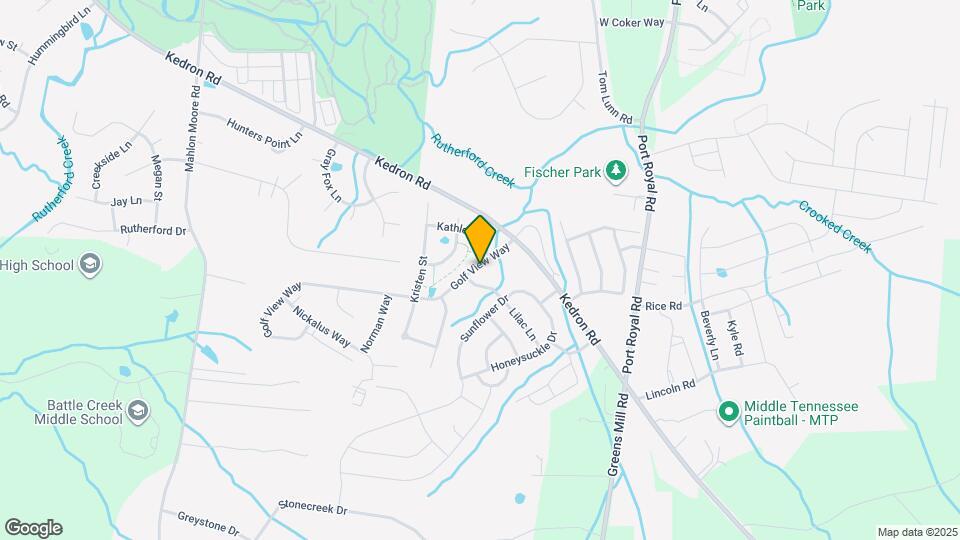 1007 Golf View Way Mapa y Detalles de la Ubicación