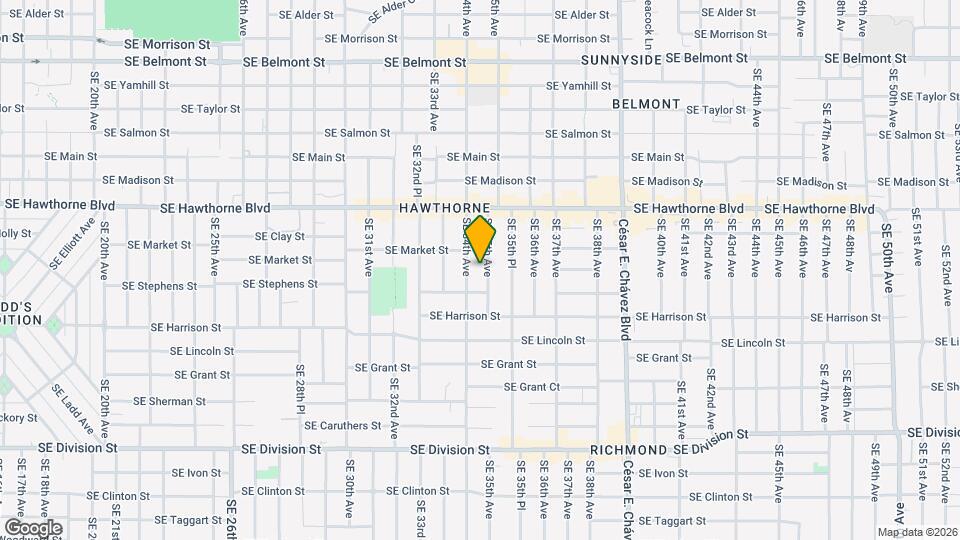 1735 SE 35th Ave Mapa y Detalles de la Ubicación
