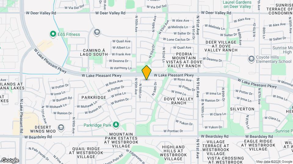 9451 W Ross Ave Mapa y Detalles de la Ubicación