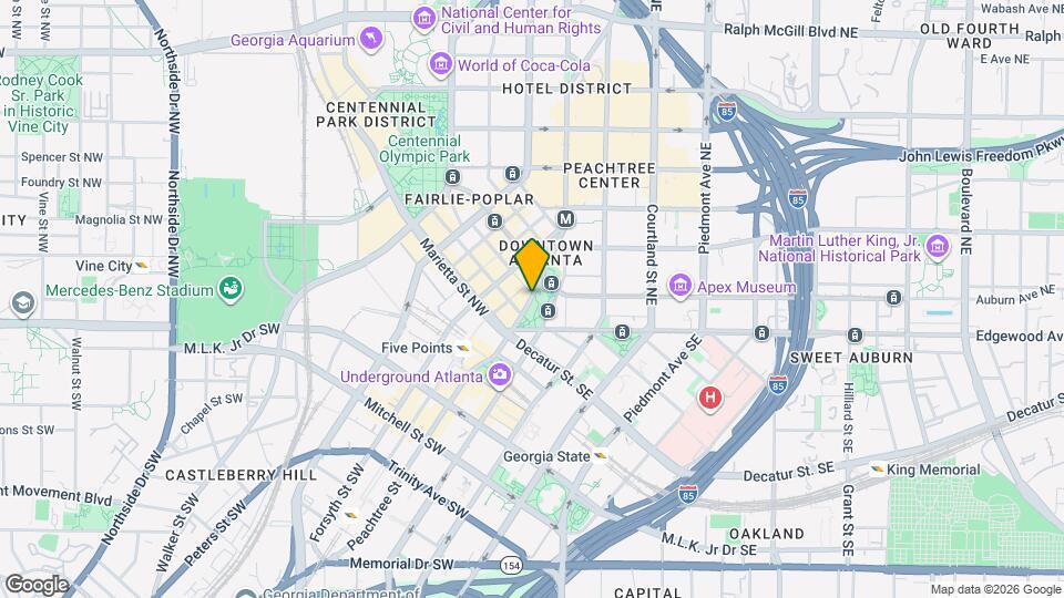 University Place at Underground Mapa y Detalles de la Ubicación