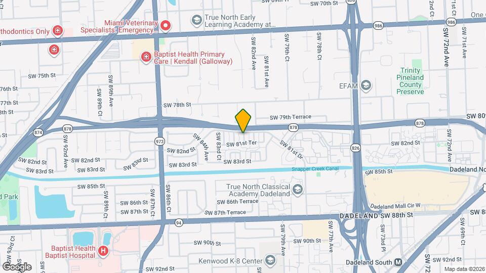 8110 SW 82nd Pl Mapa y Detalles de la Ubicación