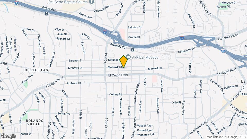 7135 Mohawk St Map and Location Details