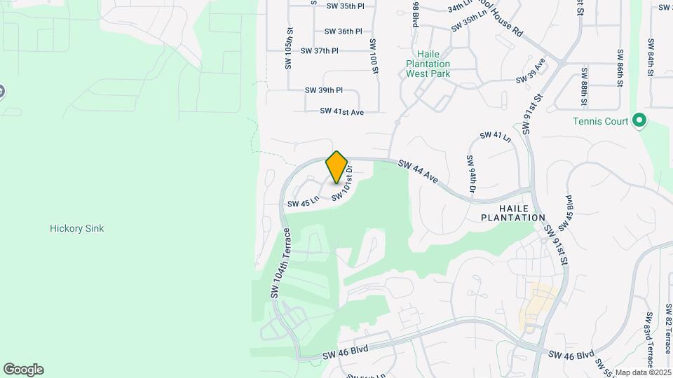4442 SW 101st Dr Mapa y Detalles de la Ubicación