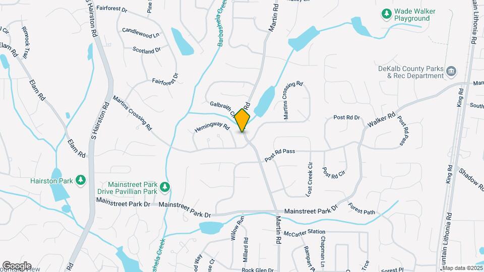 819 Martin Rd Map and Location Details
