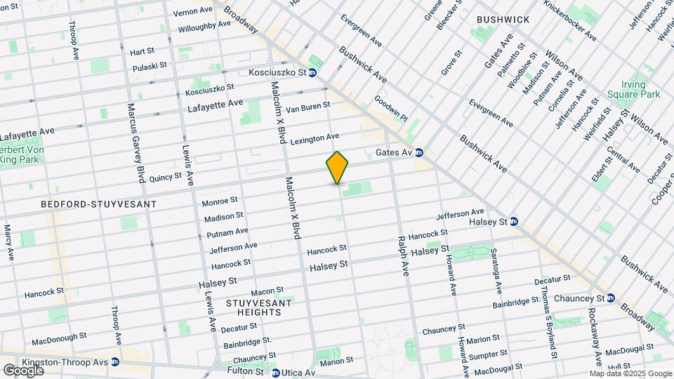 114 Patchen Ave Map and Location Details