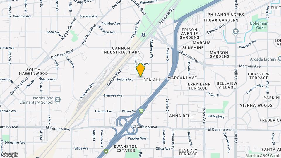 1813 Helena Ave Mapa y Detalles de la Ubicación
