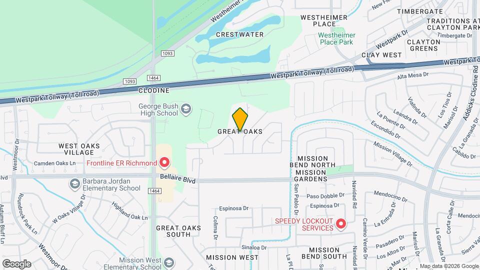 6834 Pheasant Oak Dr Map and Location Details