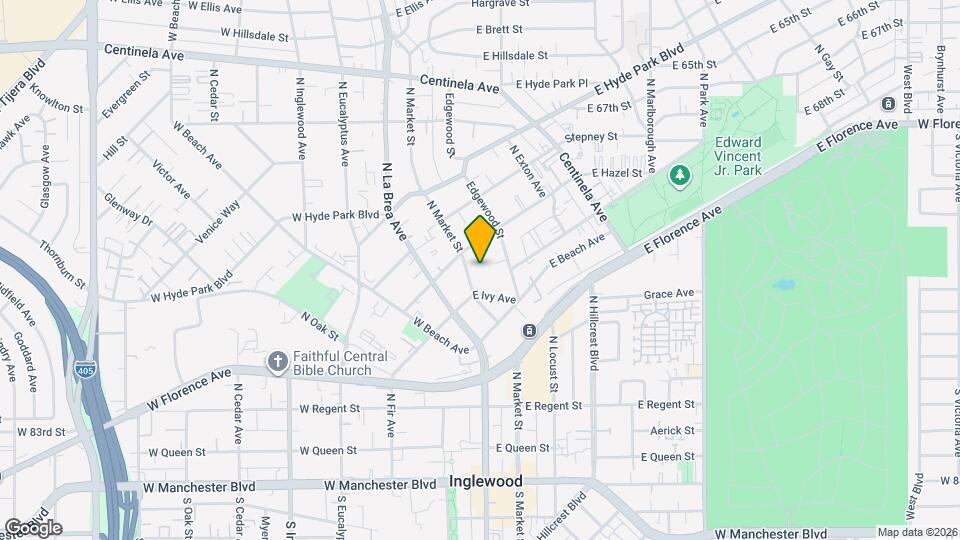 420 N Market St Map and Location Details