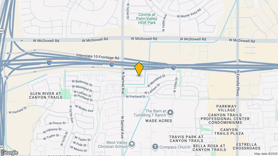 16222 W La Ventilla Way Map and Location Details