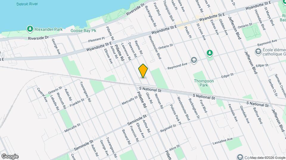 1060 Lawrence Rd Map and Location Details