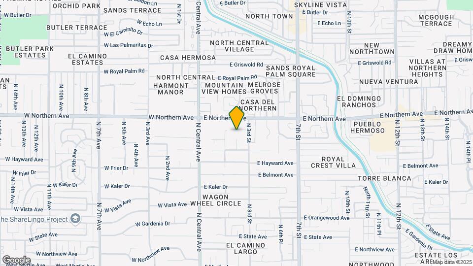 143 E Winter Dr Map and Location Details