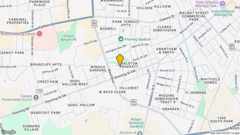 504 Pickett St SW, Unit 2 Map and Location Details