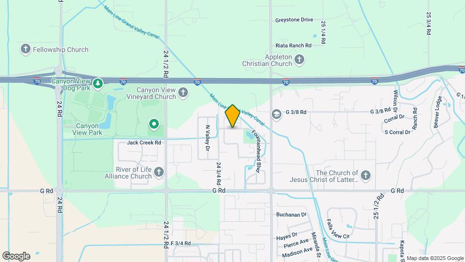 2485 Fountainhead Blvd Map and Location Details
