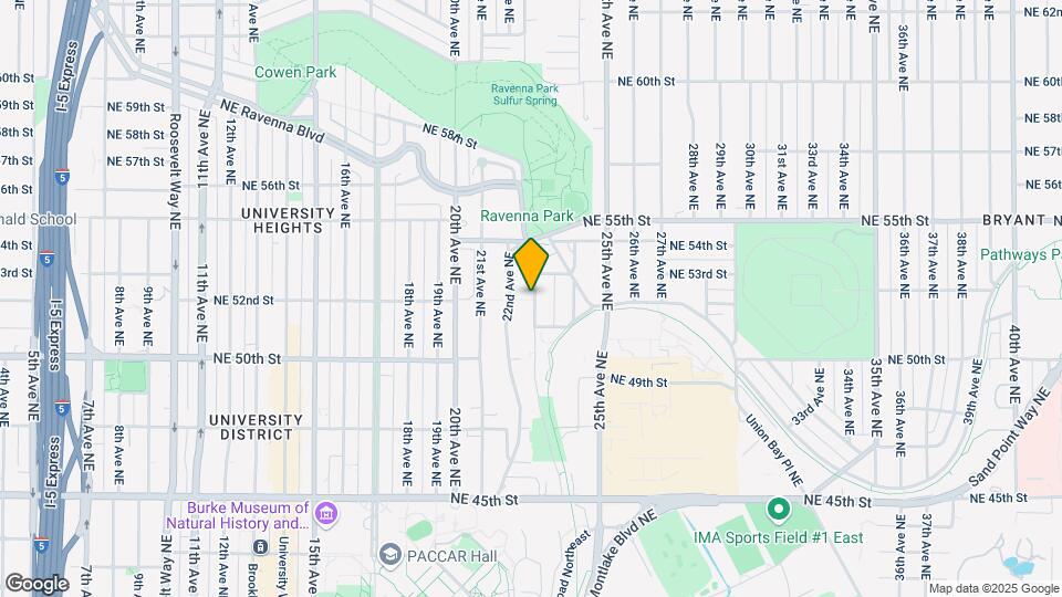 5201 Ravenna Ave NE Mapa y Detalles de la Ubicación