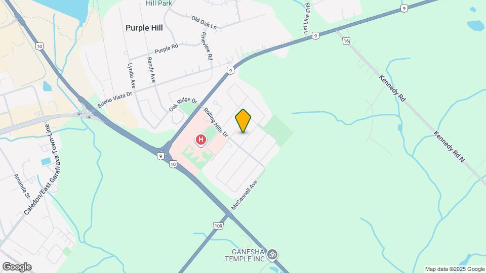 321 Howard Crescent Map and Location Details