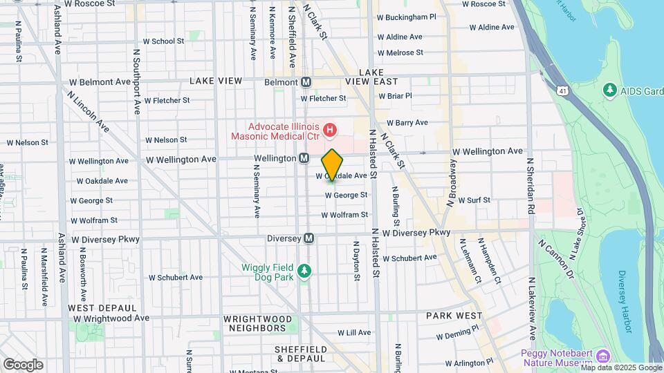 2914 N Mildred Ave Mapa y Detalles de la Ubicación