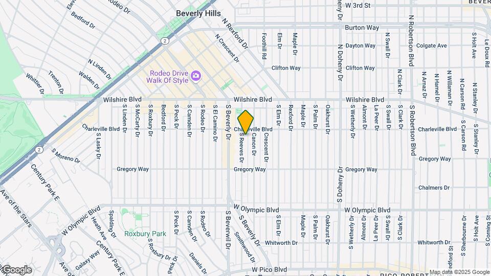 212 S Reeves Dr Map and Location Details