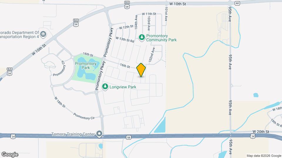 1620 103rd Avenue Ct Map and Location Details