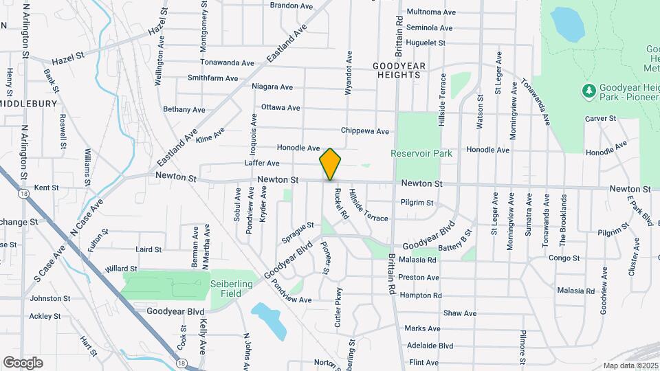 1434 Newton St Map and Location Details