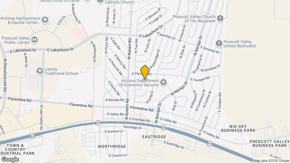 3285 N Hedgewood Dr Map and Location Details