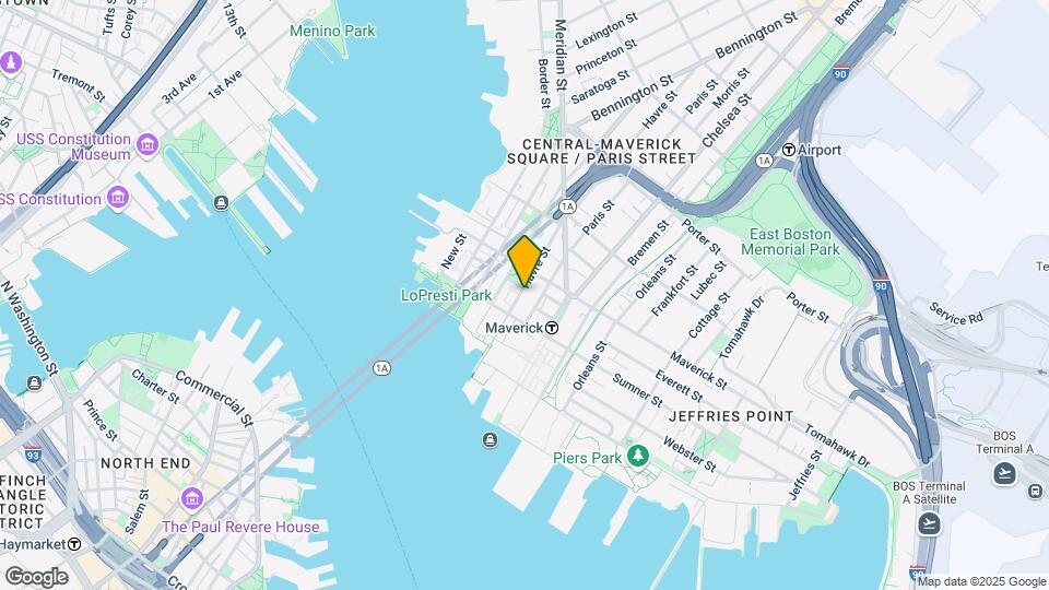 21 Havre St, Unit 2 Map and Location Details