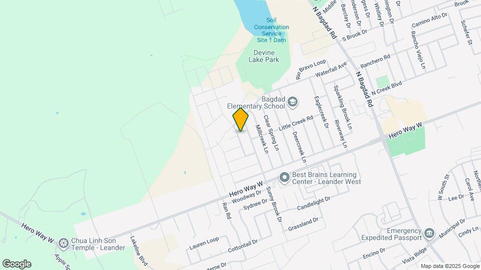 708 Sunny Ridge Dr Map and Location Details