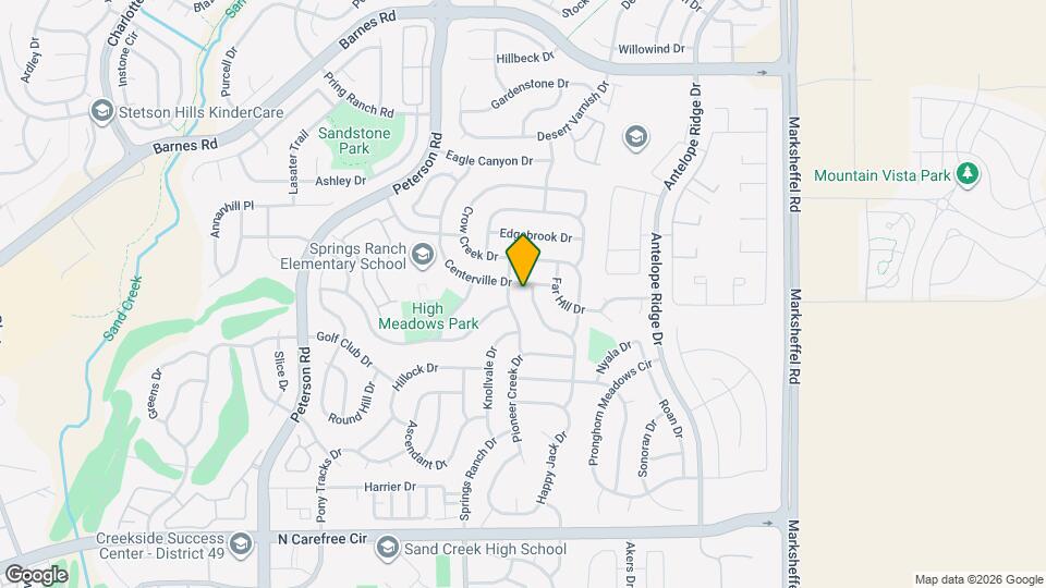 4424 Poplar Brook Dr Map and Location Details