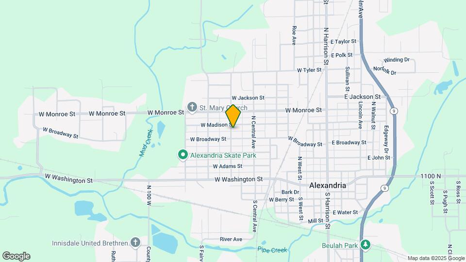 411 N Sheridan St, Unit .5 Map and Location Details