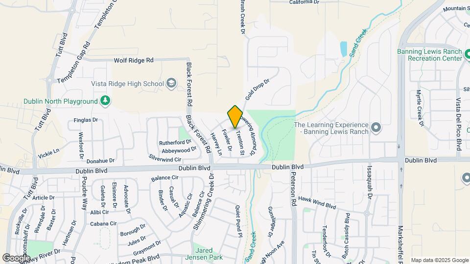 6598 Trenton St Map and Location Details