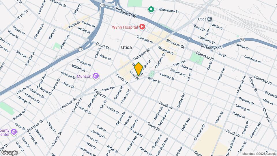 1008 Park Ave Map and Location Details