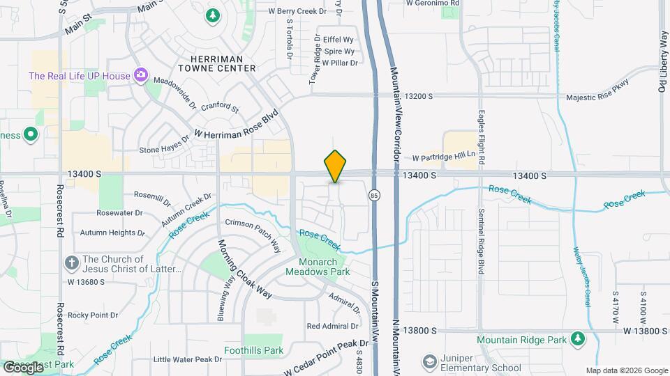 13437 S Corbin Valley Dr, Unit 2-2106 Map and Location Details