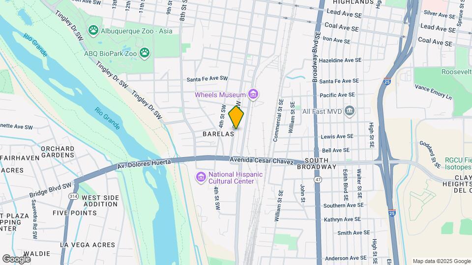 1402 3rd St SW Map and Location Details