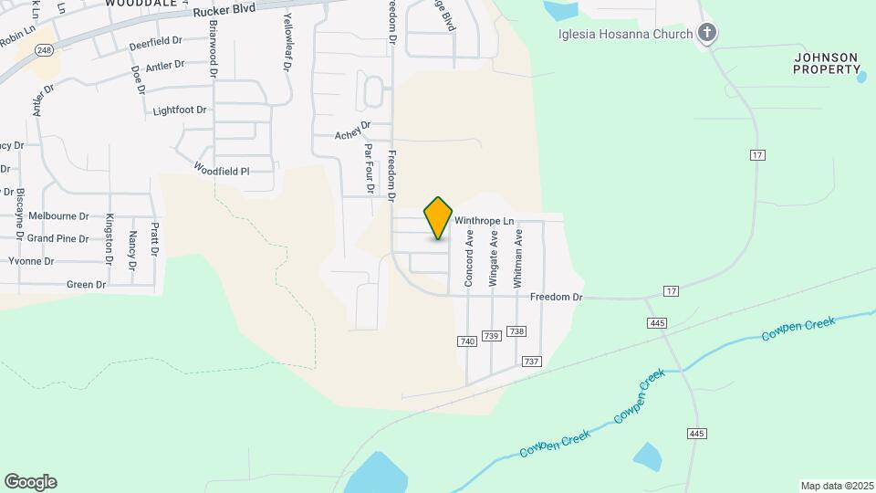 231 Wakefield Way Mapa y Detalles de la Ubicación