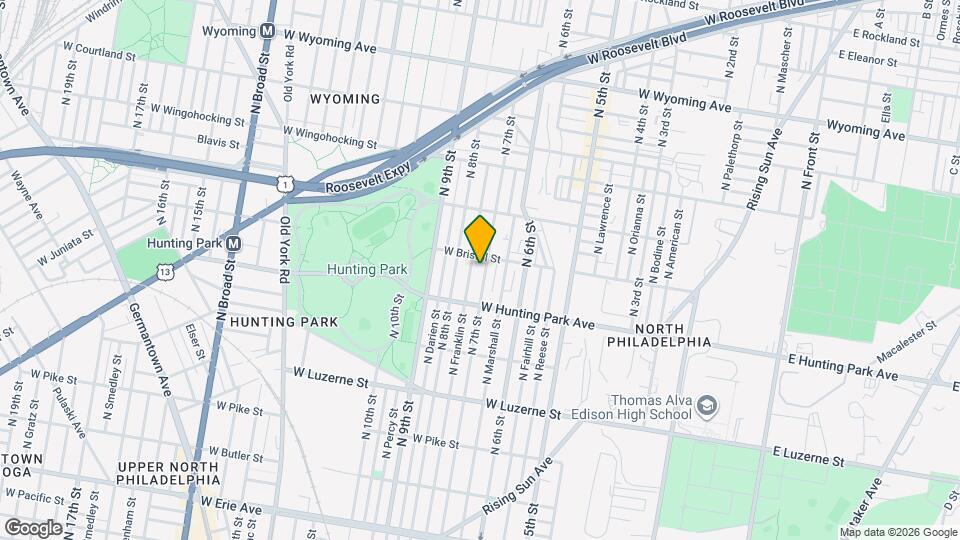 4248 N 7th St Map and Location Details