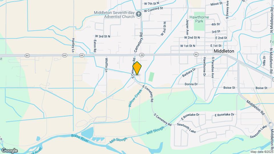 211 S Highland Dr Map and Location Details