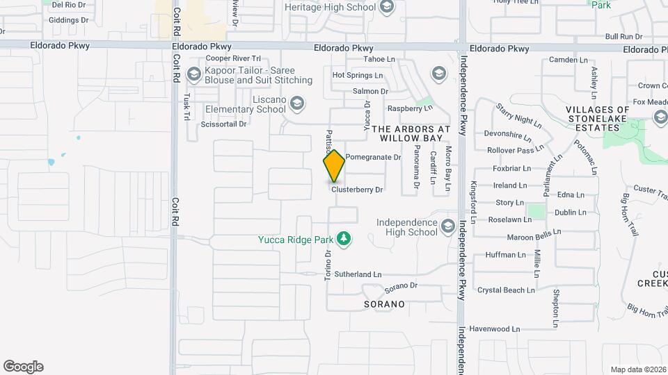 10826 Pattison Dr Map and Location Details