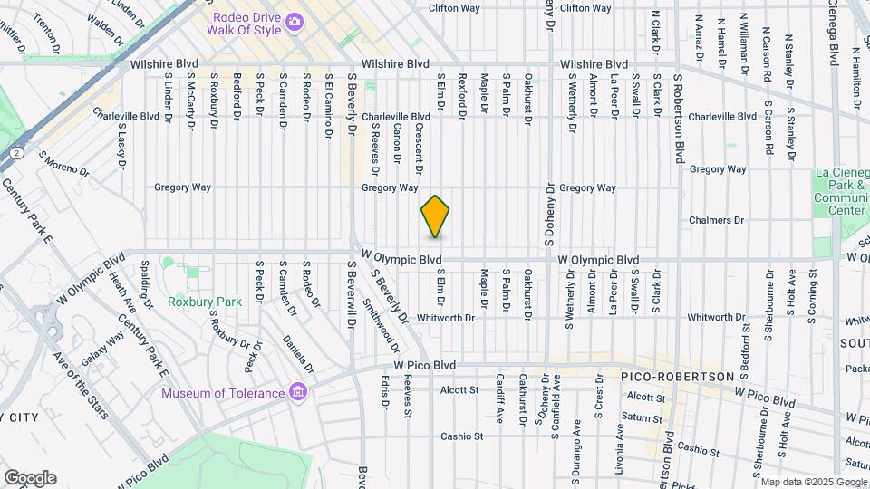 361 S Elm Drive Map and Location Details