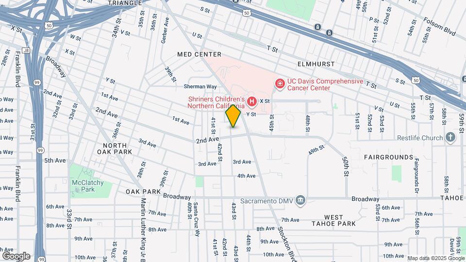 2643 43rd St Map and Location Details