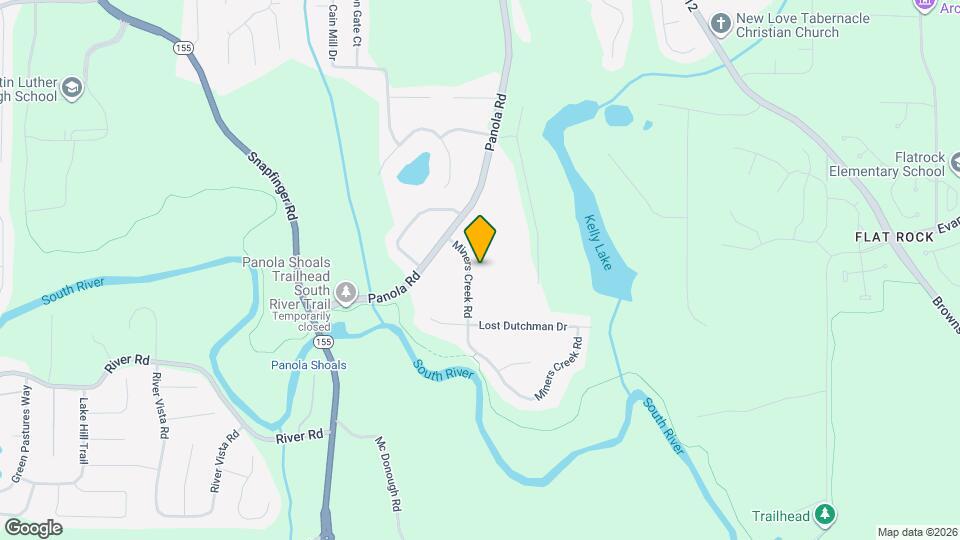 4214 Miners Creek Rd Mapa y Detalles de la Ubicación