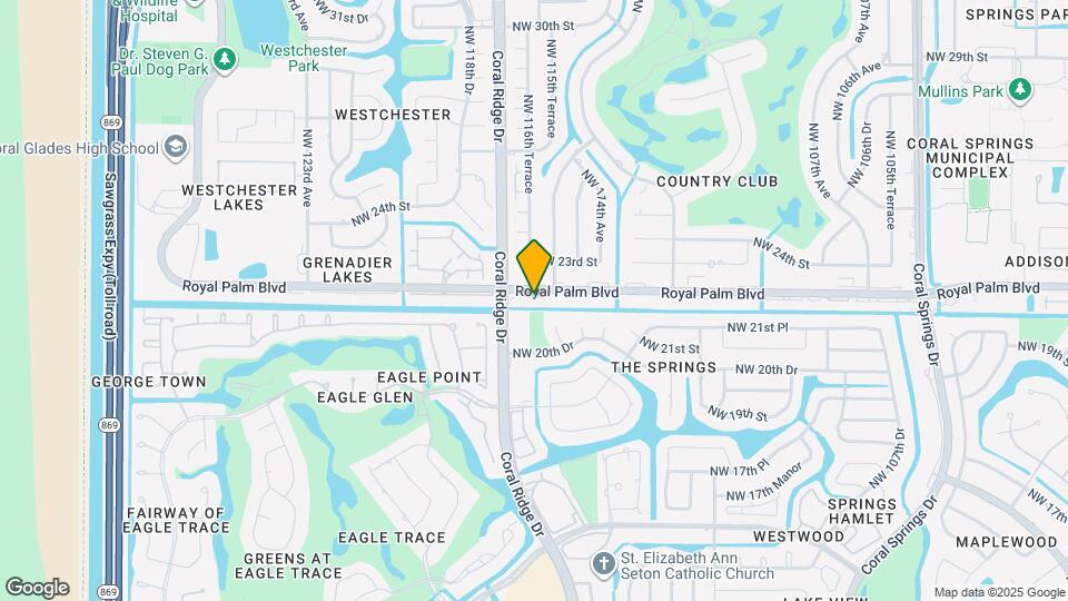 11622 Royal Palm Blvd, Unit 11622 Map and Location Details