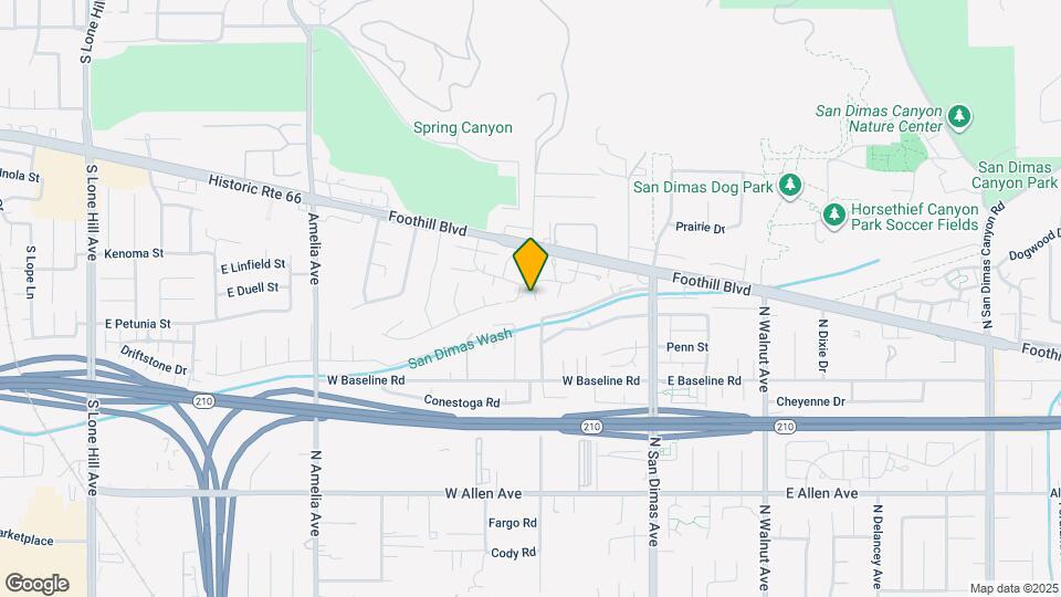 1255 Meadowglen Ln Map and Location Details