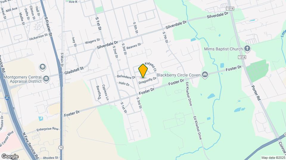 809 Dragonfly Dr Map and Location Details