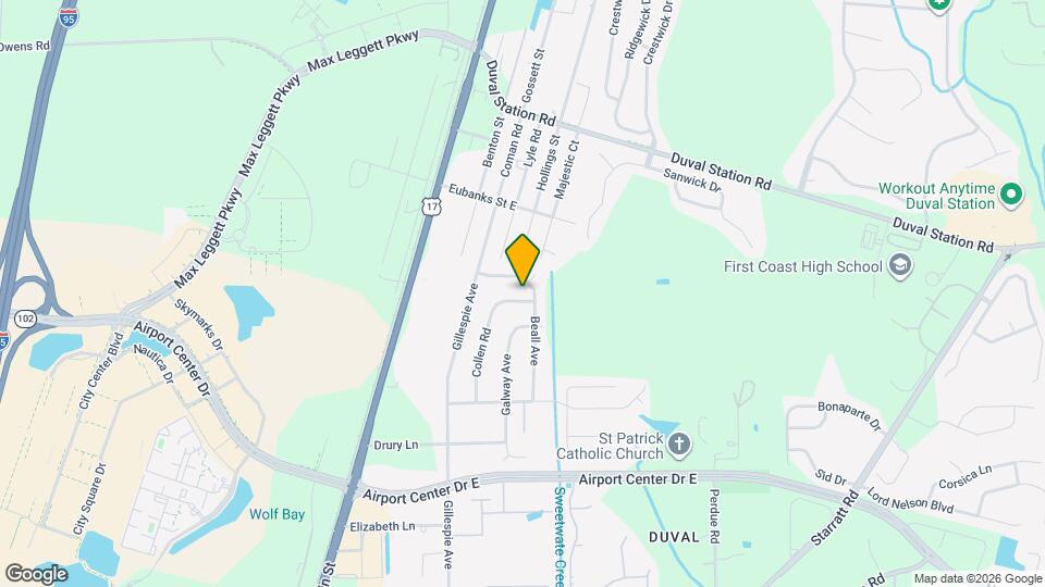 231 N Collen Rd Map and Location Details