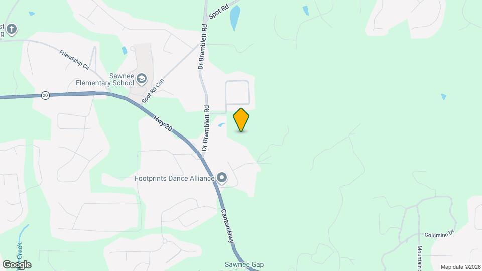 1370 Dr Bramblett Rd, Unit Furnished private apt. Map and Location Details
