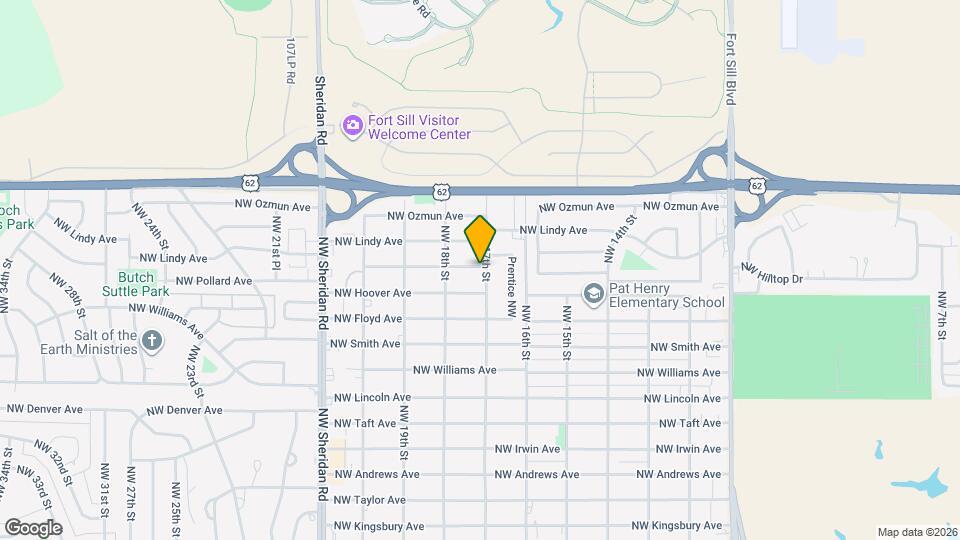 2608 NW 17th St Map and Location Details